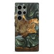 Galaxy S24 Ultra Wood+Resin Live Edge Phone Case - Devante (Green, 709838) Supply