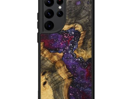 Galaxy S22 Ultra Wood+Resin Phone Case - Caleb (Cosmos, 709891) Fashion