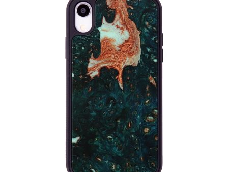 iPhone Xr Wood+Resin Phone Case - Deanna (Wood Burl, 705586) Hot on Sale