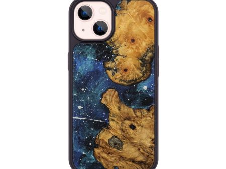 iPhone 14 Wood+Resin Phone Case - Amber (Cosmos, 708205) Online Sale