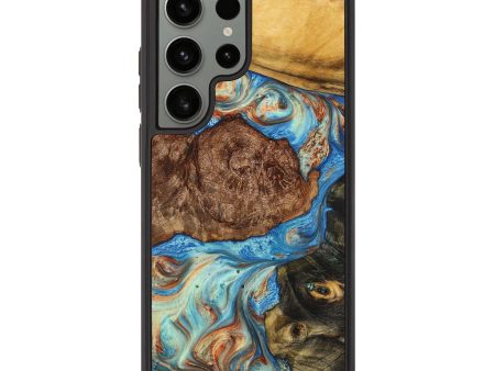 Galaxy S23 Ultra Wood+Resin Phone Case - Leland (Mosaic, 709989) For Discount