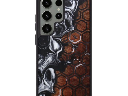 Galaxy S24 Ultra Wood+Resin Phone Case - Amora (Pattern, 708174) Sale