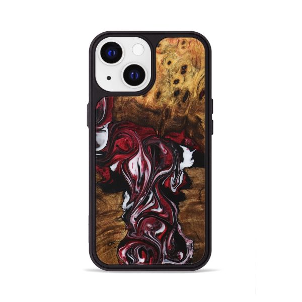 iPhone 13 Wood+Resin Phone Case - Raelynn (Mosaic, 706099) Online