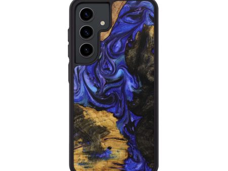 Galaxy S24 Wood+Resin Phone Case - Guadalupe (Mosaic, 707986) For Discount