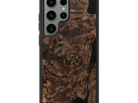 Galaxy S23 Ultra Wood+Resin Phone Case - Breanna (Wood Burl, 710254) Discount