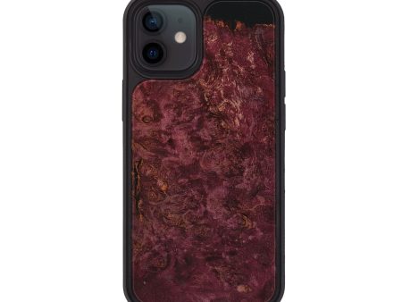 iPhone 12 Wood+Resin Phone Case - Bethany (Wood Burl, 710255) Supply