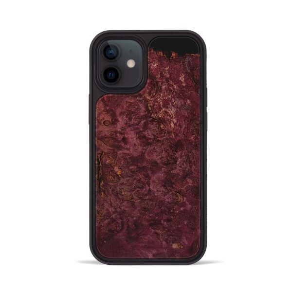 iPhone 12 Wood+Resin Phone Case - Bethany (Wood Burl, 710255) Supply