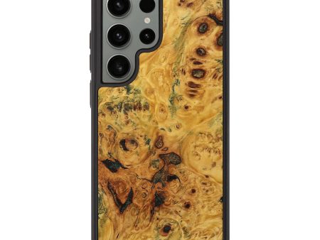 Galaxy S23 Ultra Wood+Resin Phone Case - George (Wood Burl, 705591) Supply