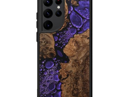 Galaxy S22 Ultra Wood+Resin Phone Case - Freya (Chameleon, 706696) Cheap