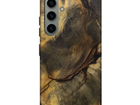 Galaxy S24 Plus Wood+Resin Live Edge Phone Case - Alexander (Wood Burl, 710131) Fashion