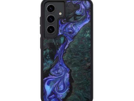 Galaxy S24 Wood+Resin Phone Case - Virgil (Purple, 707948) Cheap