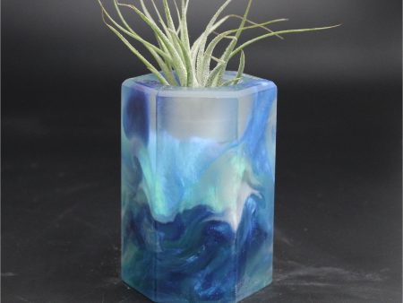 Wood Burl ResinArt Air Plant Holder - Hendrix (The Lab, 707688) Hot on Sale