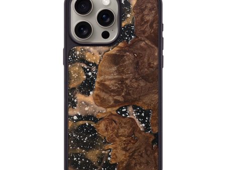 iPhone 15 Pro Max Wood+Resin Phone Case - Bentley (Cosmos, 707150) Discount