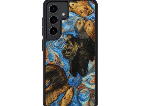 Galaxy S24 Wood+Resin Phone Case - Cali (Mosaic, 709996) For Cheap