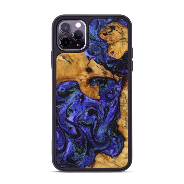 iPhone 11 Pro Max Wood+Resin Phone Case - Ashanti (Mosaic, 710416) Fashion