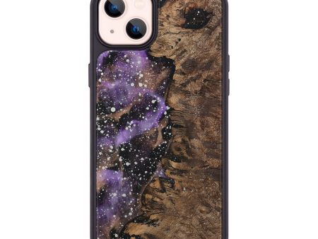 iPhone 14 Plus Wood+Resin Phone Case - Giovanni (Cosmos, 708346) Sale