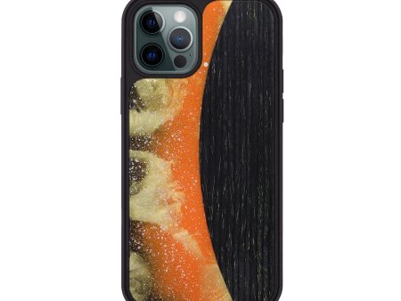 iPhone 12 Pro Wood+Resin Phone Case - Cecilia (Pattern, 709013) Discount