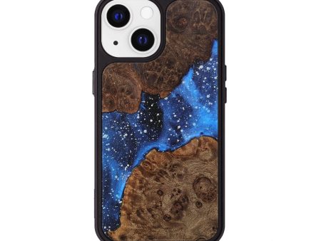 iPhone 13 Wood+Resin Phone Case - Micheal (Cosmos, 706122) Hot on Sale