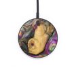 Circle Wood+Resin Wireless Charger - Alton (Teal & Gold, 709622) Fashion