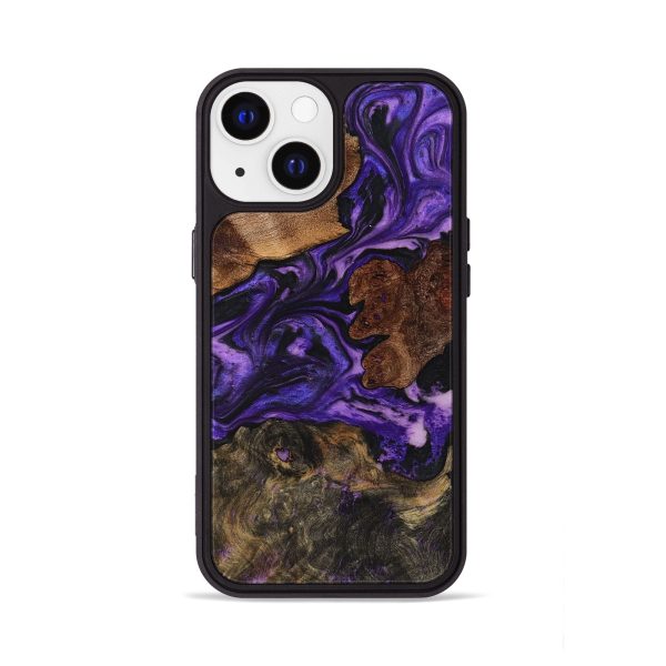 iPhone 13 Wood+Resin Phone Case - Raelynn (Mosaic, 710407) Online