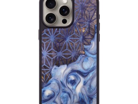 iPhone 15 Pro Max Wood+Resin Phone Case - Shayla (Pattern, 708168) Discount