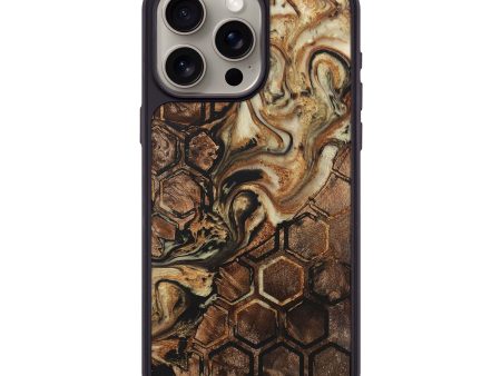 iPhone 15 Pro Max Wood+Resin Phone Case - Brittany (Pattern, 710361) Supply