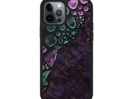 iPhone 12 Pro Wood+Resin Phone Case - Carmen (Chameleon, 706716) Discount