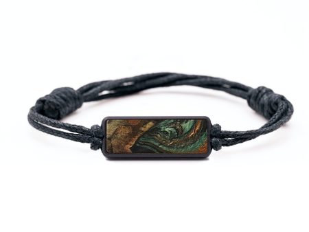 Classic Wood+Resin Bracelet - Lucille (Green, 709144) Sale