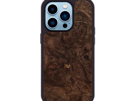 iPhone 14 Pro Wood+Resin Phone Case - Tessa (Wood Burl, 705590) Cheap