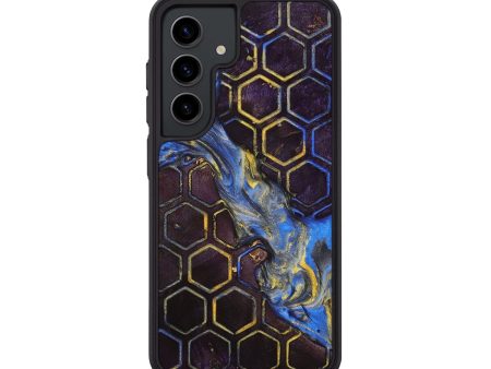 Galaxy S24 Wood+Resin Phone Case - Hillary (Pattern, 710230) Cheap