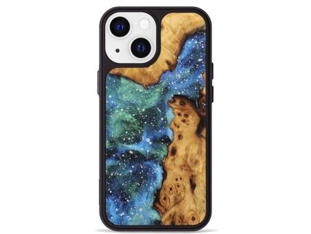 iPhone 13 mini Wood+Resin Phone Case - Keith (Cosmos, 707164) Discount