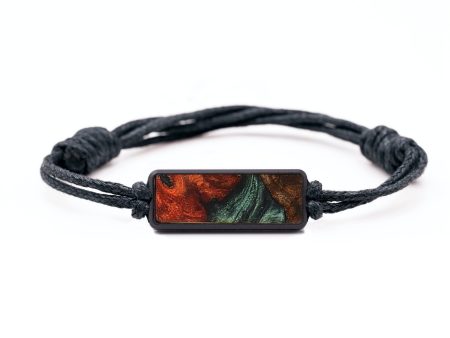 Classic Wood+Resin Bracelet - Alejandra (Green, 709148) Discount