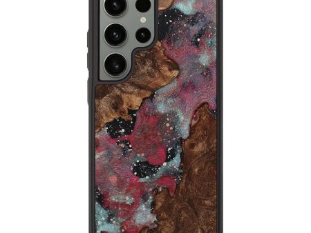 Galaxy S23 Ultra Wood+Resin Phone Case - Vivian (Cosmos, 710245) Online Sale