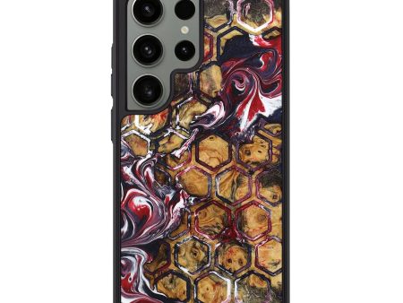 Galaxy S24 Ultra Wood+Resin Phone Case - Ana (Pattern, 710351) Online Sale