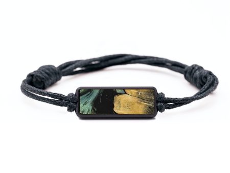 Classic Wood+Resin Bracelet - Wyatt (Green, 709147) Online now