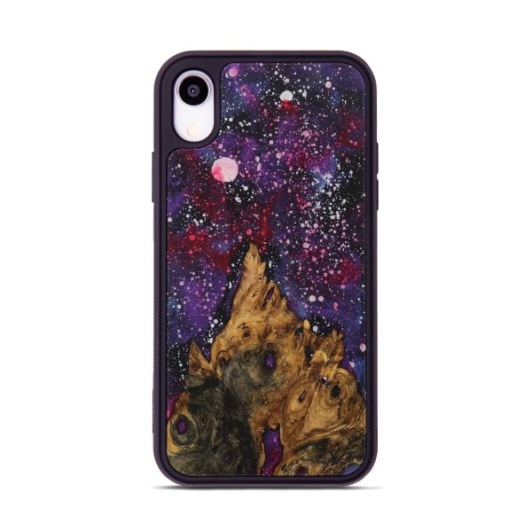 iPhone Xr Wood+Resin Phone Case - Maxine (Cosmos, 709870) Online now