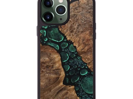 iPhone 13 Pro Max Wood+Resin Phone Case - Arthur (Chameleon, 706676) Discount