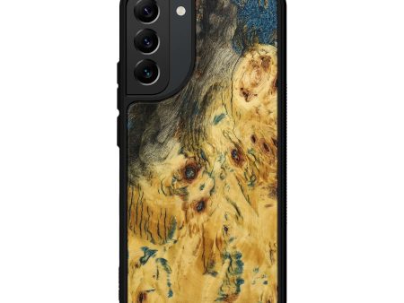 Galaxy S22 Plus Wood+Resin Phone Case - Candice (Wood Burl, 705588) For Discount