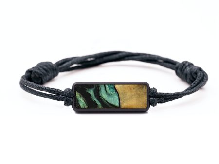 Classic Wood+Resin Bracelet - Lizzie (Green, 709169) Discount