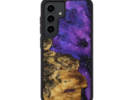 Galaxy S24 Wood+Resin Phone Case - Alex (Cosmos, 708192) Cheap