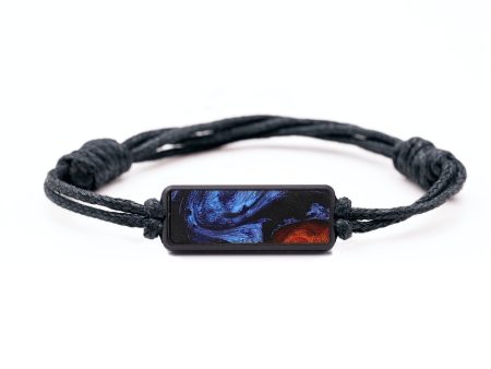 Classic Wood+Resin Bracelet - Cindy (Blue, 709187) Fashion