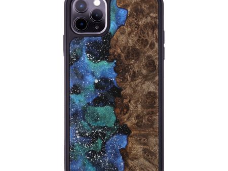 iPhone 11 Pro Max Wood+Resin Phone Case - Felix (Cosmos, 709961) Online Sale