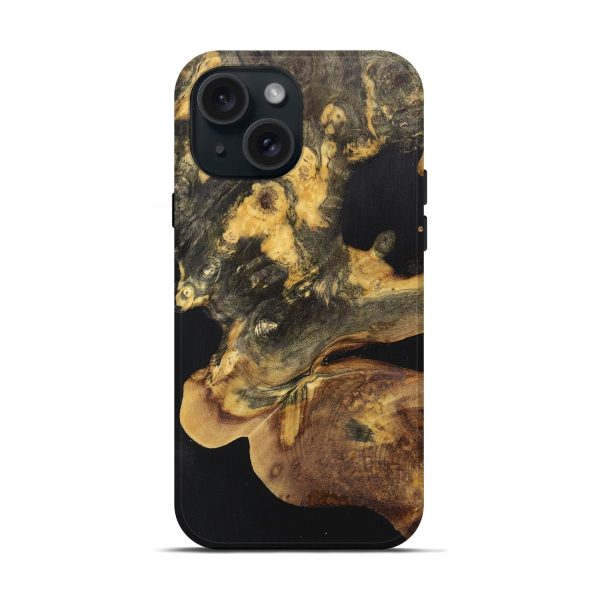 iPhone 15  Live Edge Phone Case - Elaine (Wood Burl, 707095) Hot on Sale