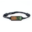 Classic Wood+Resin Bracelet - Amber (Green, 709163) Online now