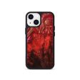 iPhone 13 mini Wood+Resin Phone Case - Anaya (Red, 707900) on Sale