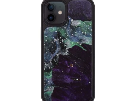 iPhone 12 Wood+Resin Phone Case - Cade (Cosmos, 708729) on Sale