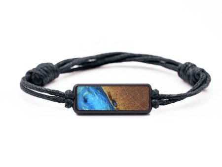 Classic Wood+Resin Bracelet - Lindsay (Blue, 709197) Online Sale