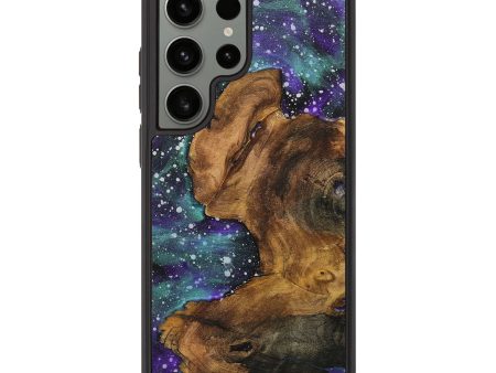 Galaxy S23 Ultra Wood+Resin Phone Case - Nick (Cosmos, 708767) on Sale