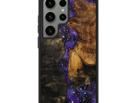 Galaxy S24 Ultra Wood+Resin Phone Case - Terry (Cosmos, 707713) For Cheap