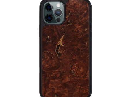 iPhone 12 Pro Wood+Resin Phone Case - Haisley (Wood Burl, 705581) Online now